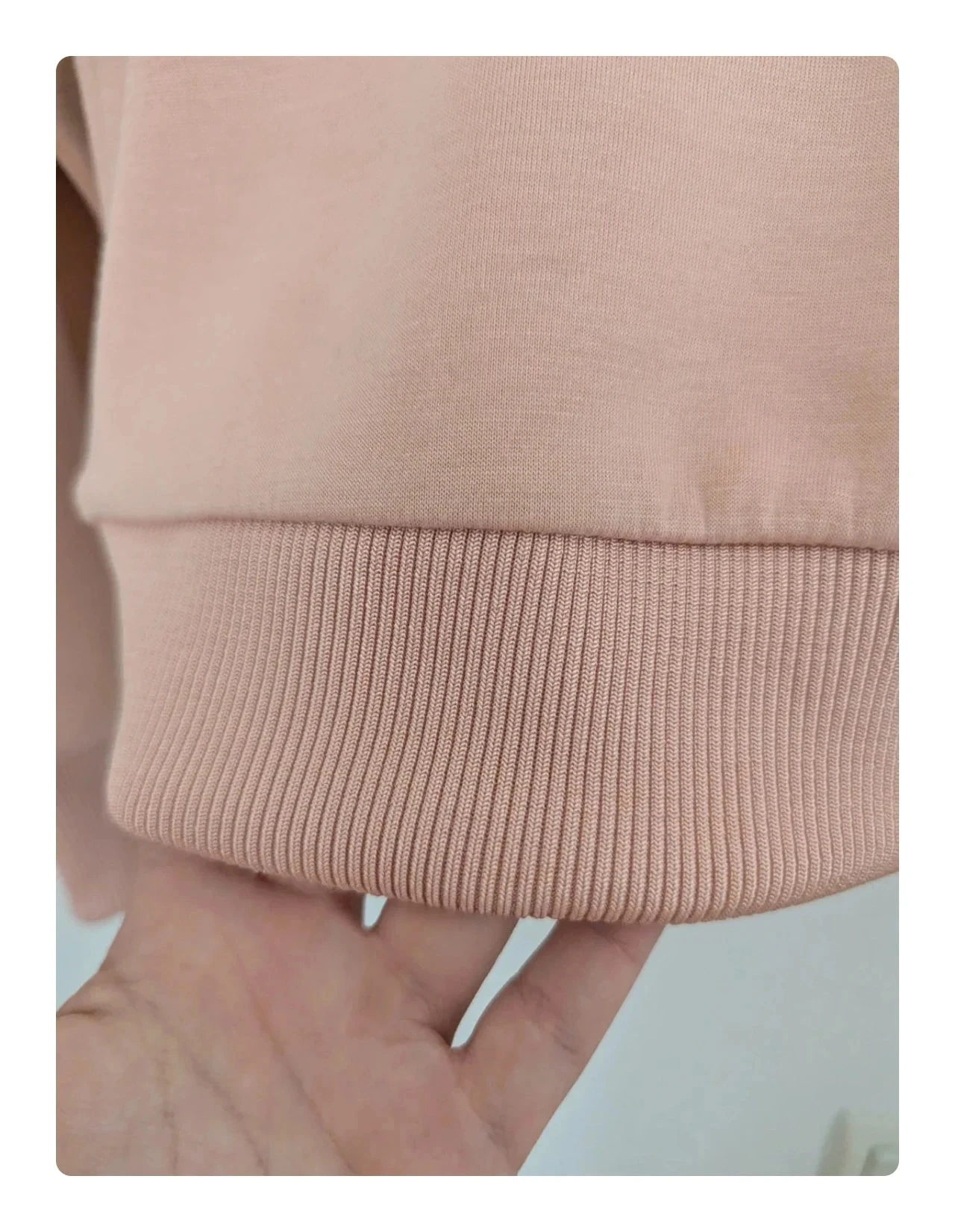 Maje roze geborduurde peach trui - Model Tornade - Maat 1 (S) – photo 3